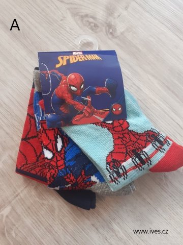 Chlapecké ponožky spiderman