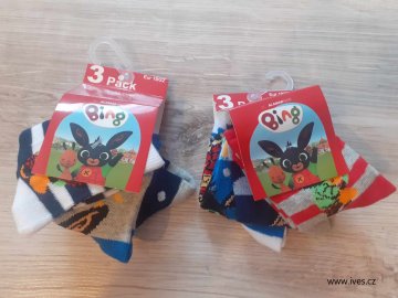 Chlapecké ponožky Bing 3 pack