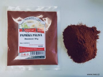 Paprika maďarská pálivá 50 g